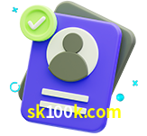 Tornar-se um membro do sk100k.com é muito simples